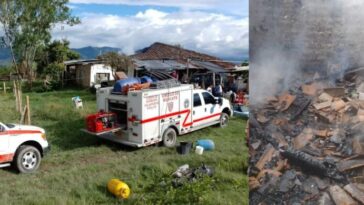 Controlan incendio en una vivienda rural de Pitalito