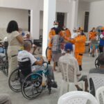 Defensa Civil realizó jornada recreativa para los abuelitos del Asilo Sagrado Corazón de Jesús