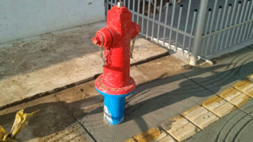 Desenterraron hidrante en Cantaclaro