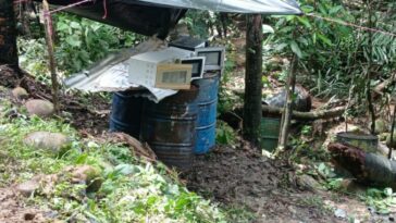 Destruido laboratorio de clorhidrato de cocaína en Casanare