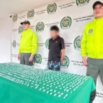 Detenido con 628 dosis de bazuco en Neiva