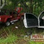 Dos Bomberos de Tauramena lesionados en accidente de camioneta que se dirigía a atender emergencia