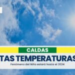 Durante el mes de junio se han registrado temperaturas de 26,77 grados centígrados en Caldas