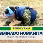 En Pensilvania llegarán unidades militares que ayudarán en la eliminación de minas antipersonal