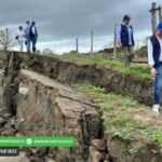 Equipo de expertos analiza grietas en Puerto Escondido