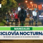 Este jueves se tendrá la ciclovía nocturna en la avenida Santander