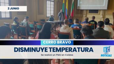 Ha disminuido la temperatura del incendio en Cerro Bravo
