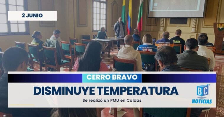 Ha disminuido la temperatura del incendio en Cerro Bravo