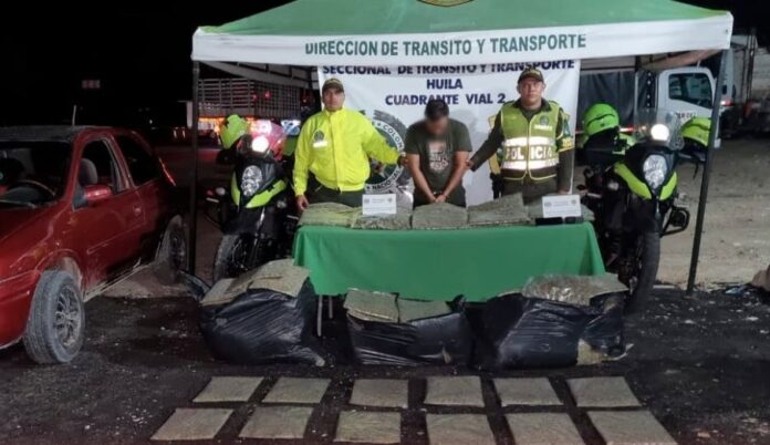 Incautan cerca de 25 mil dosis de droga que serían comercializadas en Neiva