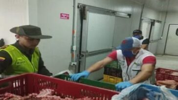 Incautan más de 750 kilos de carne en descomposición en Neiva