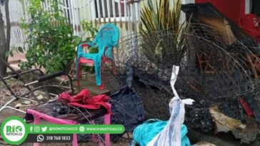 Incendio en el barrio Cantaclaro de Montería deja una mujer muerta