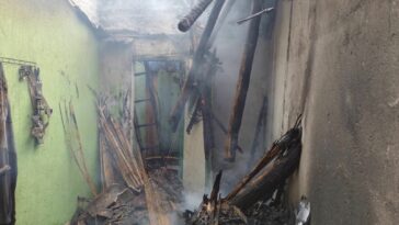 Incendio estructural destruye vivienda en Pitalito.