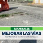 Inició el mantenimiento de la malla vial de cinco comunas de Manizales