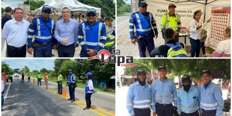 Intraciénaga presente en la visita del Ministro de Transporte William Camargo en nuestro municipio para tratar temas de Seguridad Vial