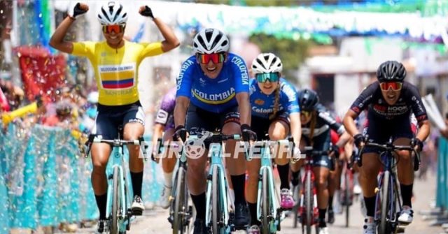 La quindiana de corazón Sérika Gulumá, llegó al puesto más alto del podio en la Vuelta a Guatemala