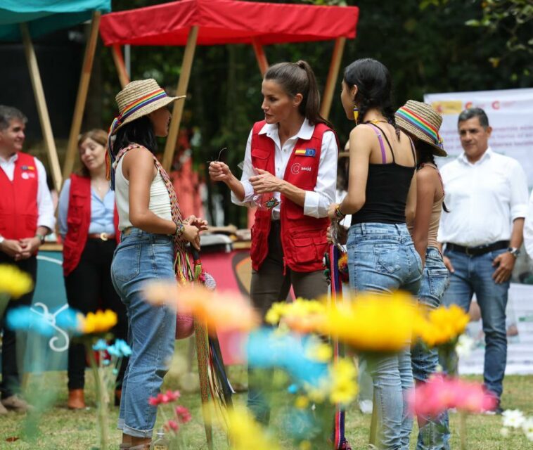 La reina Letizia de España recorre Cali y el Valle del Cauca