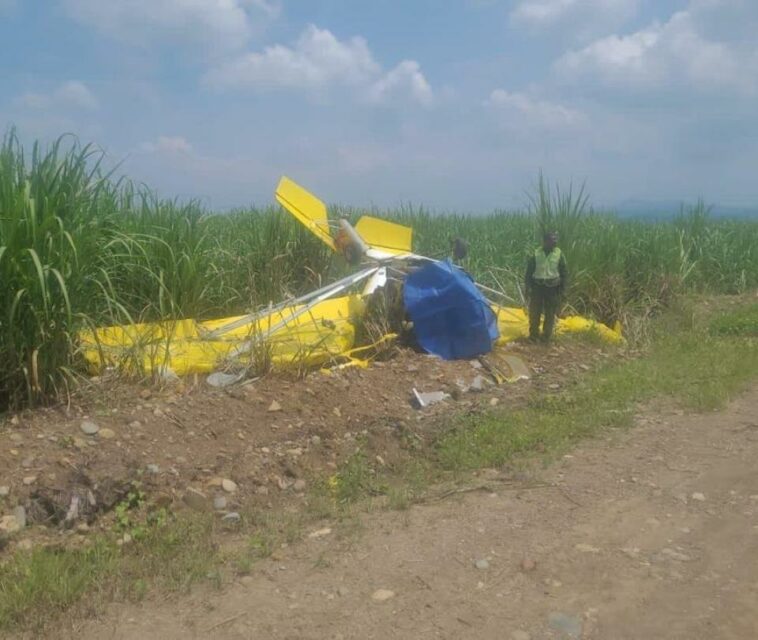 Muere piloto en segundo accidente de avionetas en 45 días en el Valle