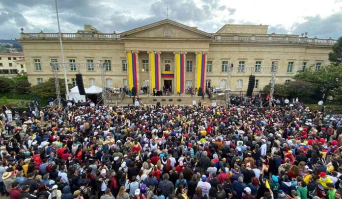 Marchas pro gobierno de Gustavo Petro