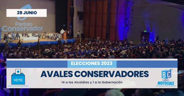 Partido Conservador en Caldas presentó a sus 15 candidatos a Alcaldías y Gobernación para las elecciones de octubre