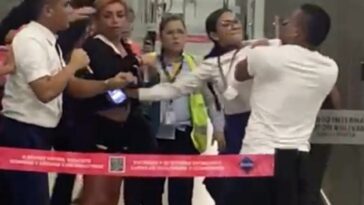 Pasajeros y personal de aerolínea se van a los golpes en aeropuerto de Santa Marta