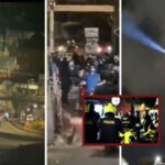 Policía, sobrevuelos y caravanas de moteros: noches inquietantes en Cali
