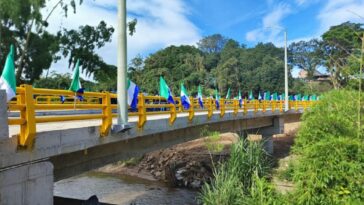 Puente ‘El Libertador’ sobre el río Guarapas en Pitalito, una realidad.