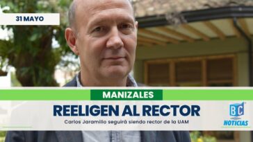 Reeligen a Carlos Eduardo Jaramillo como rector de la Universidad Autónoma de Manizales