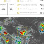 Se registran lluvias en la región Caribe por paso de la tormenta Bret