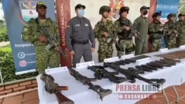Seis integrantes del ELN fueron neutralizados por el Ejército Nacional en Arauquita