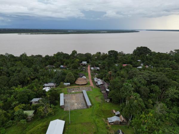 Caserío indígena 20 de julio. Puerto Nariño, Amazonas