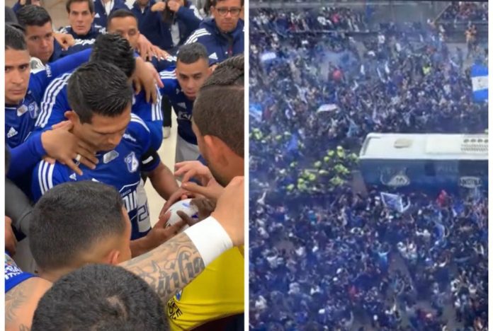 Tembló en el Campín: el estadio se estremeció cuando salió Millonarios