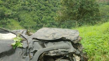 Un niño de 10 años murió tras volcamiento de un vehículo de la UNP en Antioquia