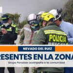 Unidades de Ponalsar siguen presentes en zonas aledañas al volcán Nevado del Ruiz