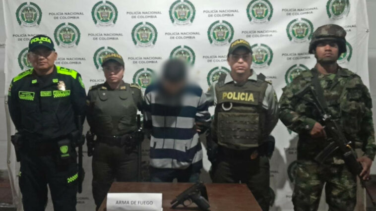 capturados por porte de armas de fuego ilegal en Antioquia2
