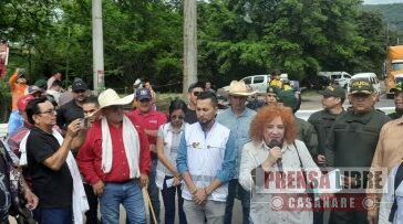 Acuerdos con arroceros permitieron levantar bloqueo de vías en Casanare