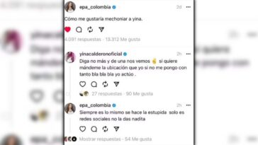 2 Alboroto el abejero con su primer mensaje en Threads Epa Colombia provoco a Yina Calderon