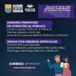 Alcaldía de San José de Cúcuta establece medidas temporales de seguridad para el horario nocturno de establecimientos comerciales