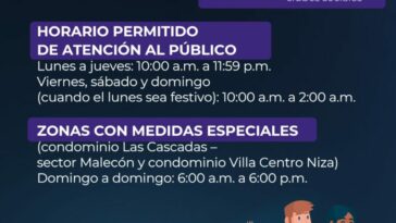 Alcaldía de San José de Cúcuta establece medidas temporales de seguridad para el horario nocturno de establecimientos comerciales