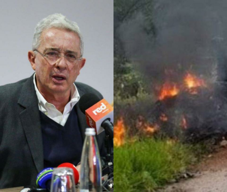 Álvaro Uribe tras atentado a militares: 'La seguridad es determinante para la paz'