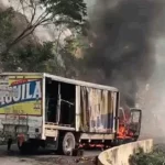 Ataque armado contra camión  de cervezas en el sur del Cesar