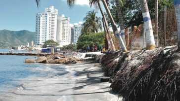 Autoridades buscan frenar erosión costera en playa Salguero y preservar el ecosistema marino