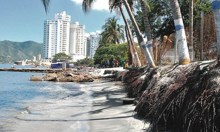 Autoridades buscan frenar erosión costera en playa Salguero y preservar el ecosistema marino