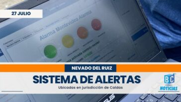 Avanza el mejoramiento del sistema de alertas en la zona de influencia del Nevado del Ruiz en Caldas