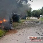 Carro bomba en puesto militar en Tame dejó seis militares heridos y dos civiles fallecidos
