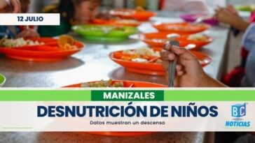 Cifras de desnutrición aguda continúan a la baja en Manizales