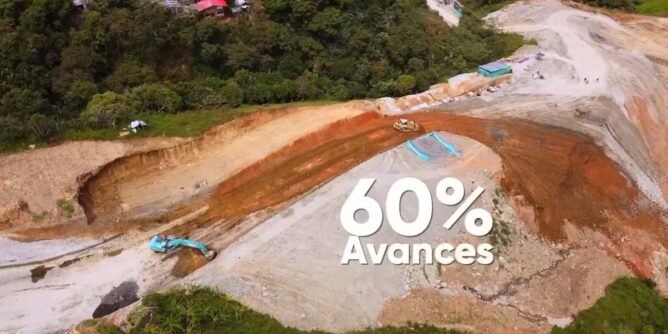 Construcción de variante definitiva de Rosas, Cauca, tiene un avance del 60 por ciento