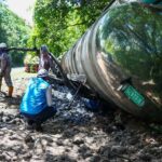 Corporinoquia visita lugar de emergencia ambiental por derrame de crudo en Monterrey