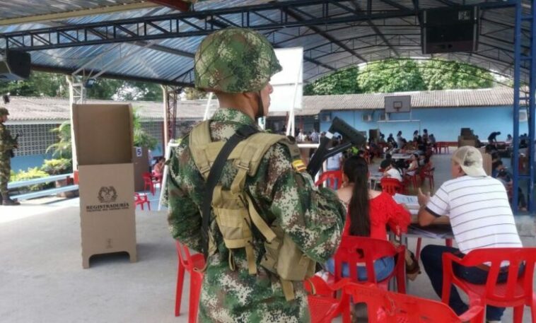 Ejército garantiza seguridad para elecciones en Córdoba