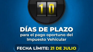 En 10 días vence la fecha límite para pagar el impuesto vehicular en Risaralda