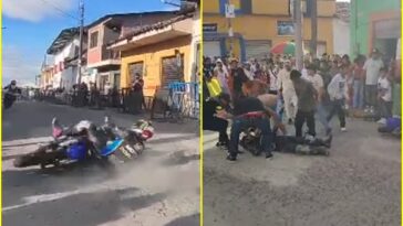 En La Unión piden por la recuperación de Brayan, el joven que se estrelló en válida de motos